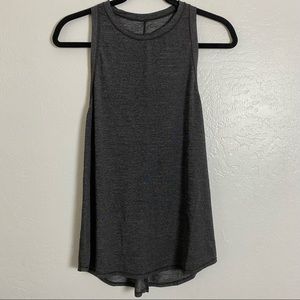 Lululemon Hot Like Agni Singlet Tank Top Heathered Black